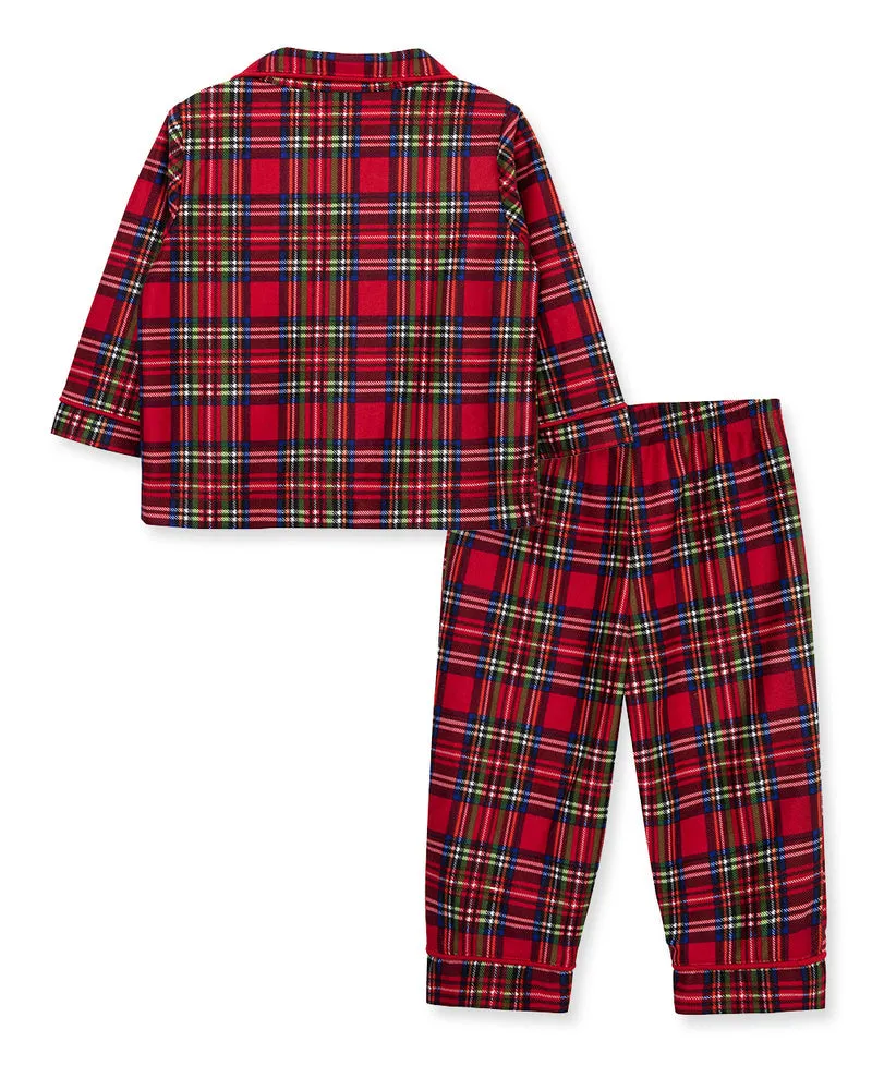 Plaid Coat 2pc. Pajamas