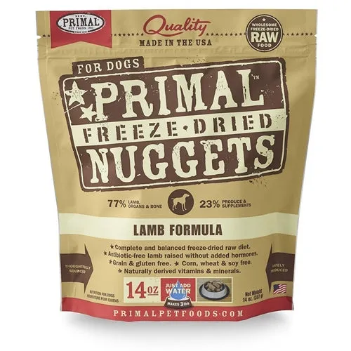 Primal Freeze Dried Canine Lamb Formula