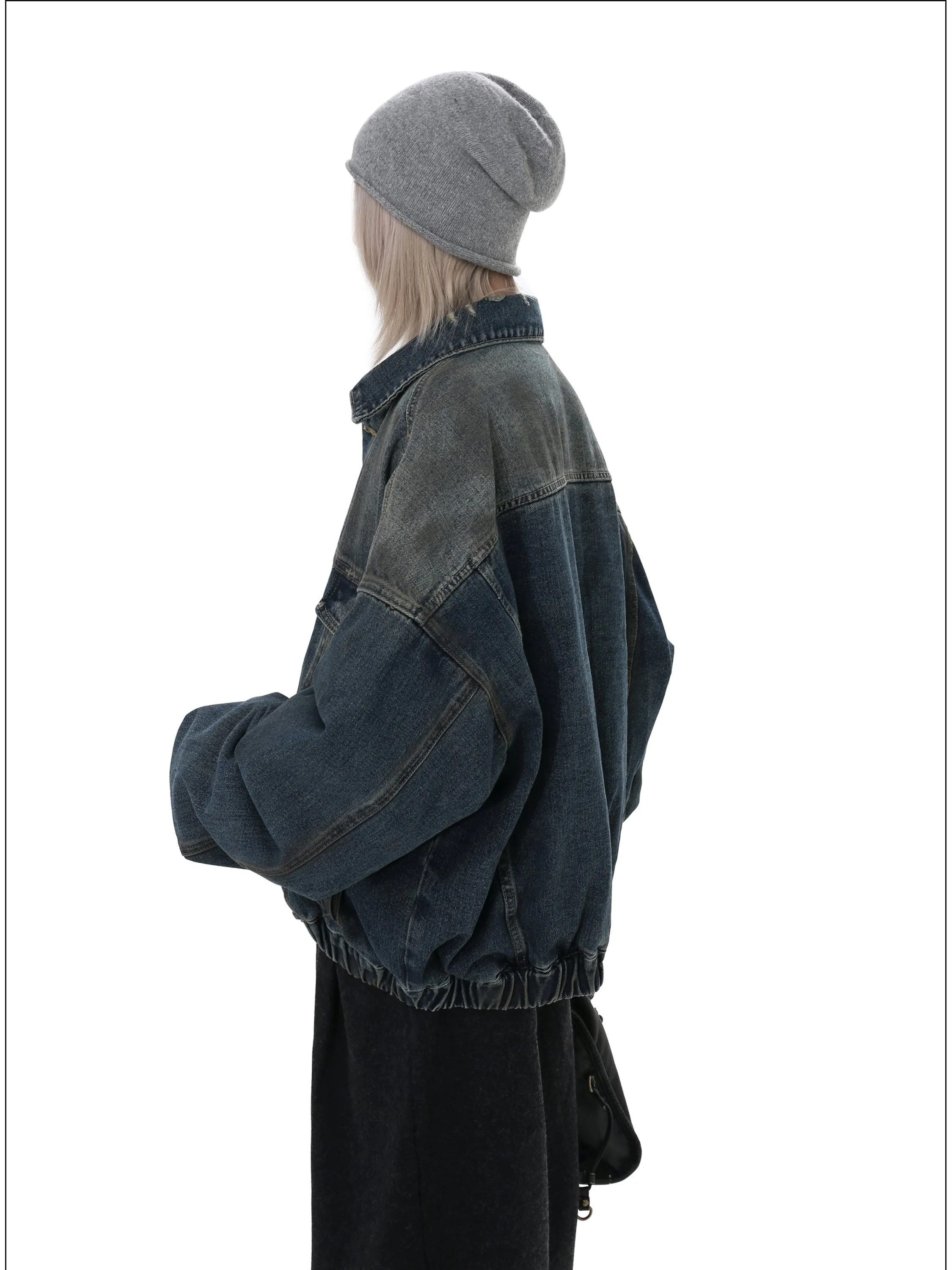 QS165B reversible down jacket
