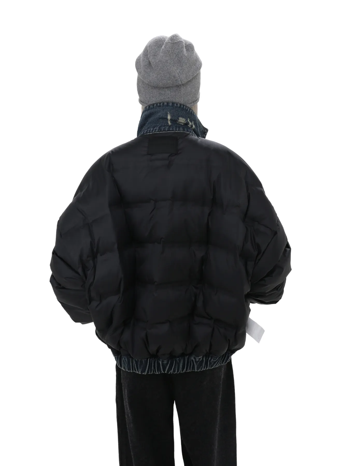 QS165B reversible down jacket