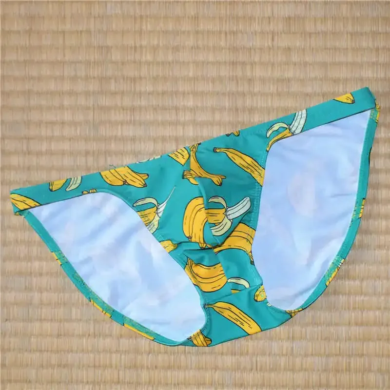 Rainbow Clouds Low Cut Swim Brief