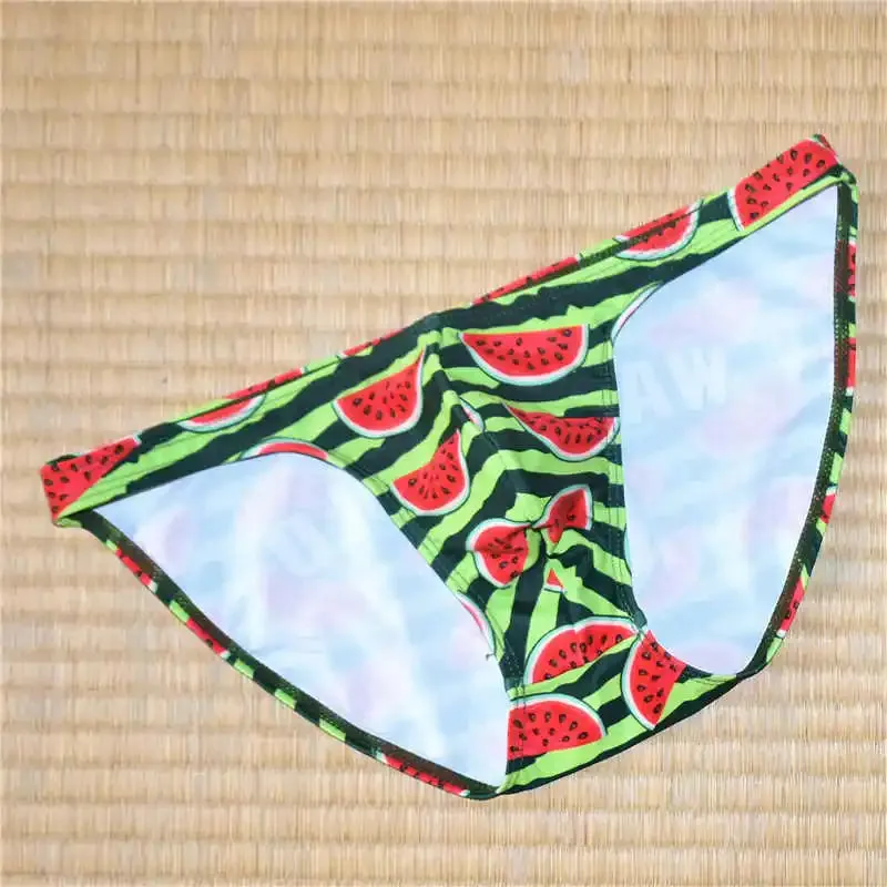 Rainbow Clouds Low Cut Swim Brief