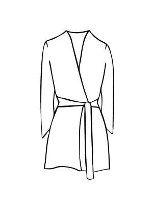 Reversible Kimono Jacket in Baroque
