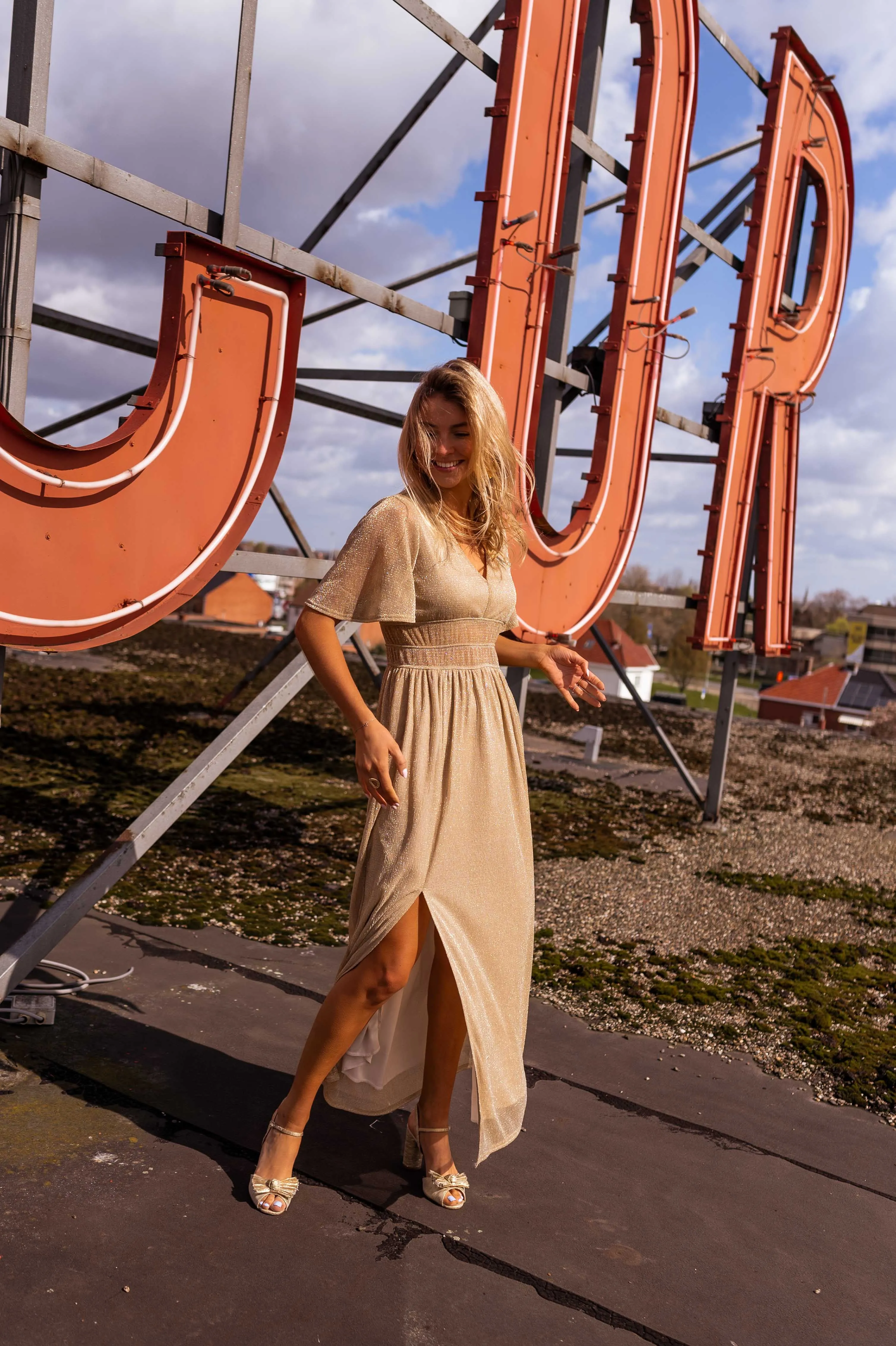 Robe Coline CREATION - dorée