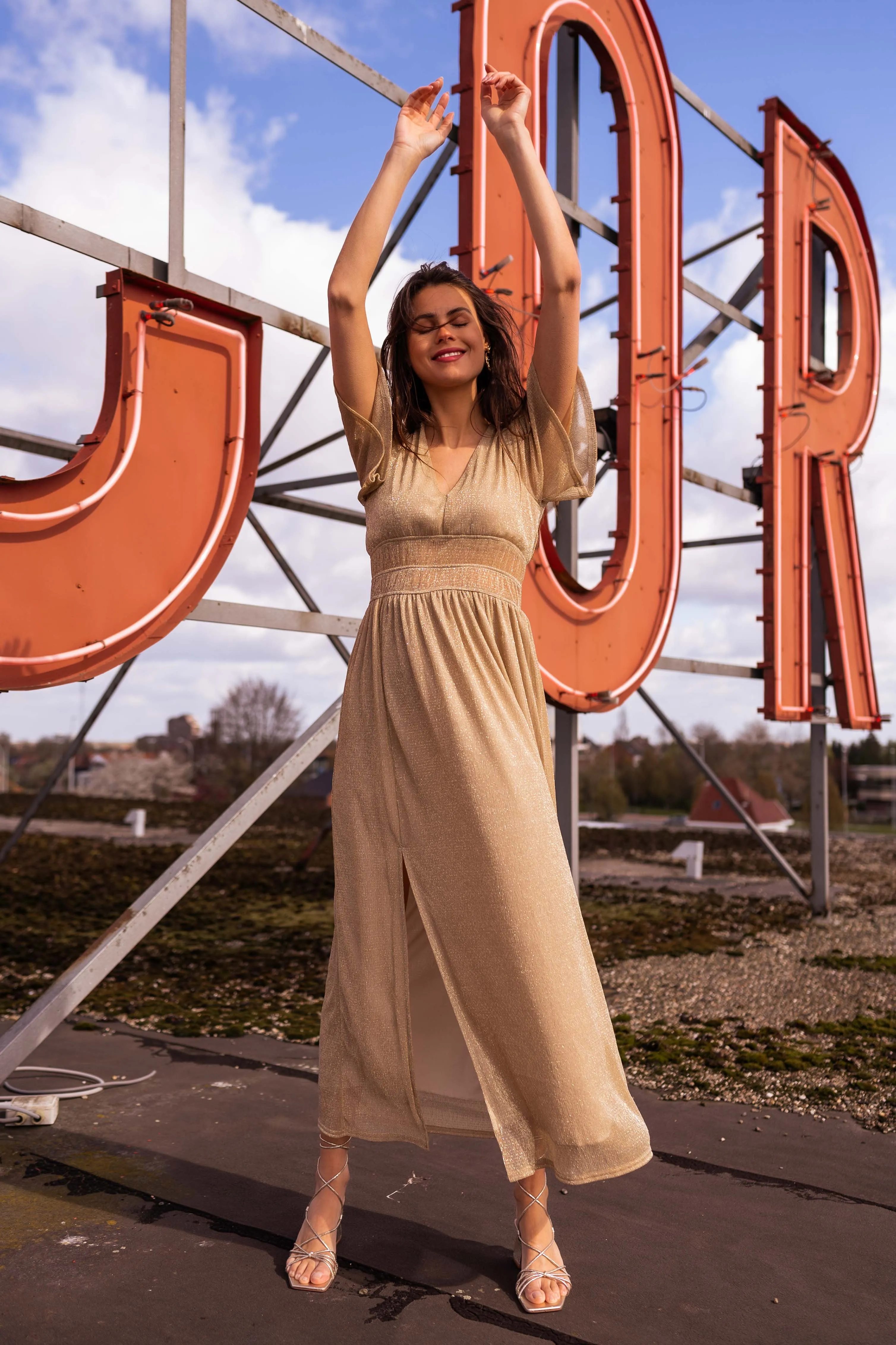 Robe Coline CREATION - dorée