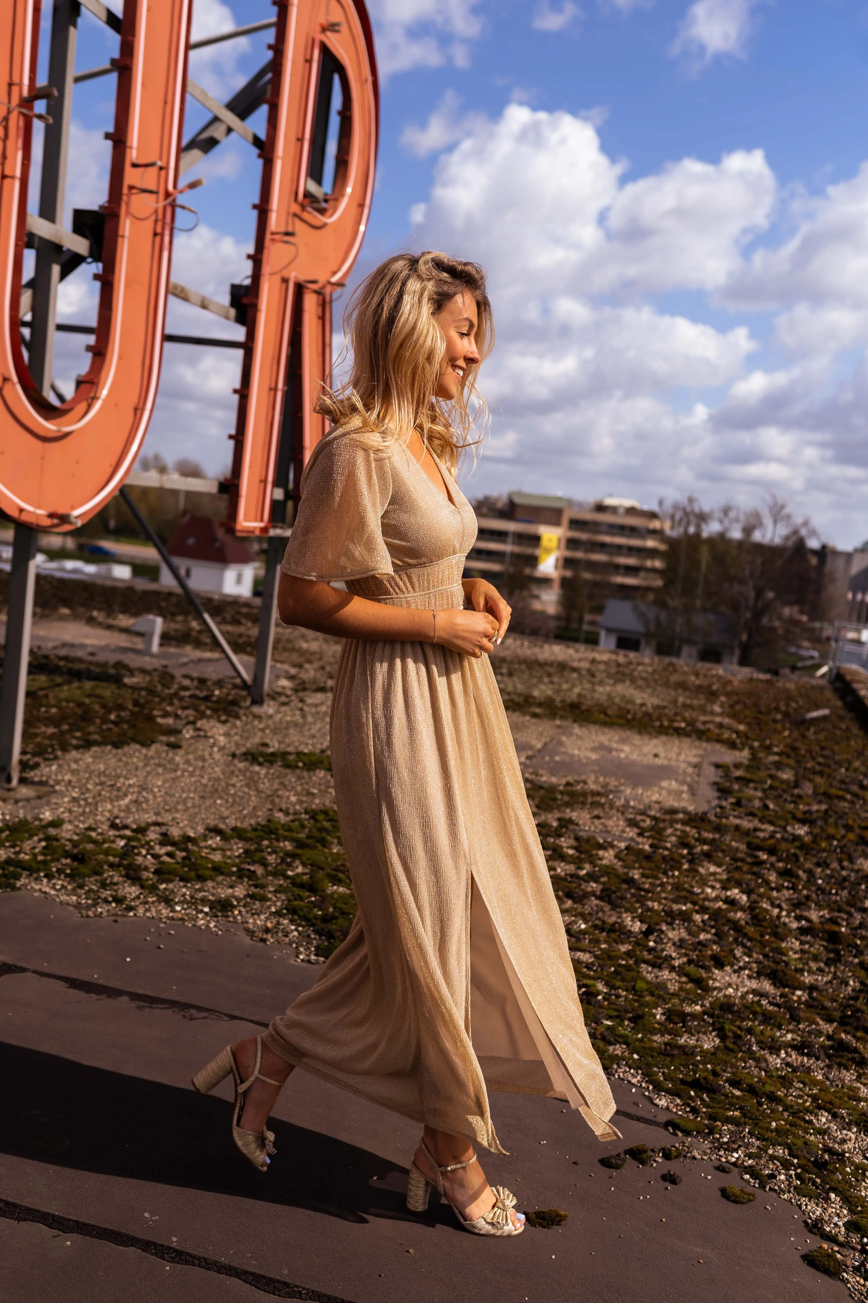 Robe Coline CREATION - dorée