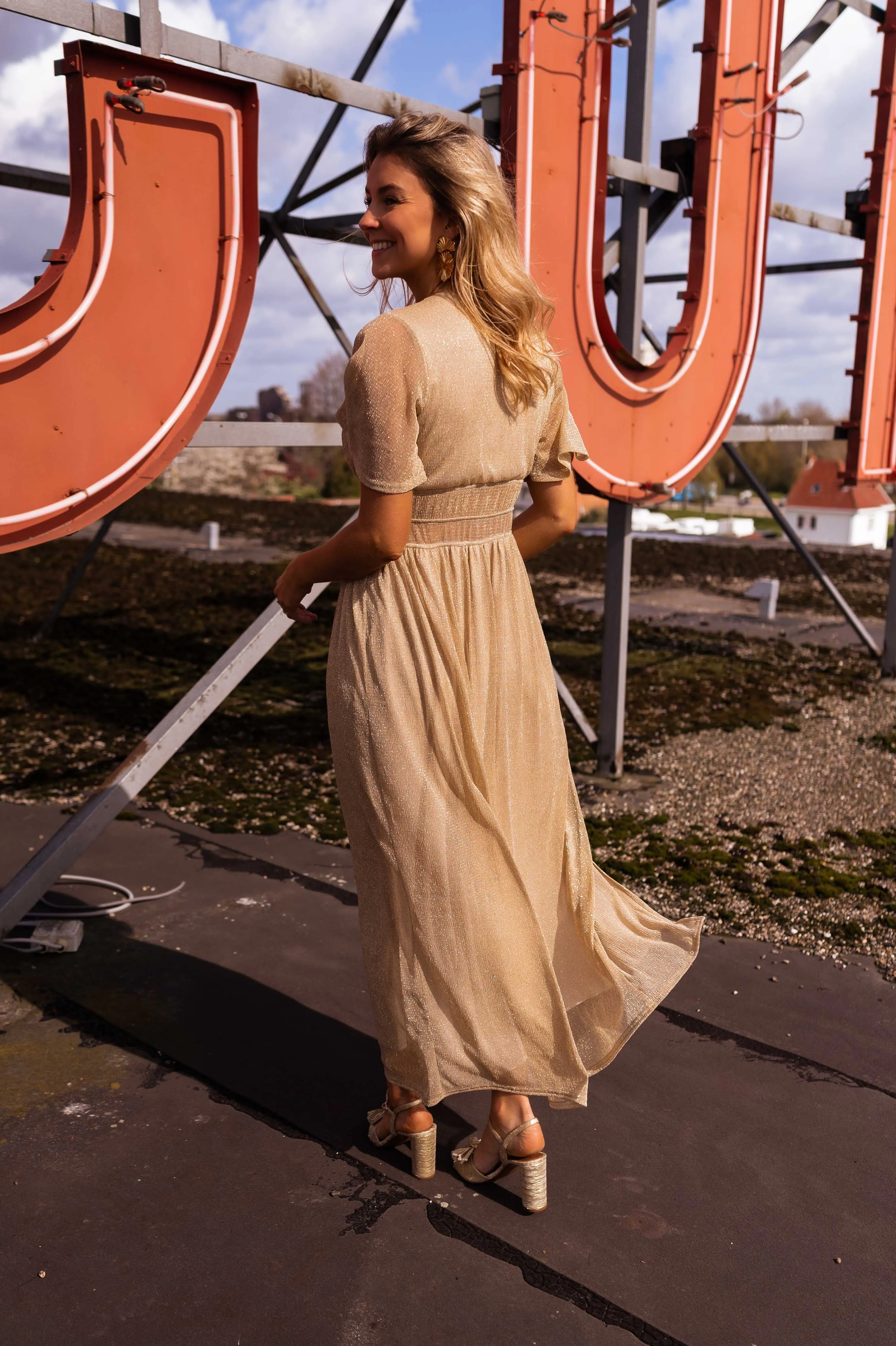 Robe Coline CREATION - dorée
