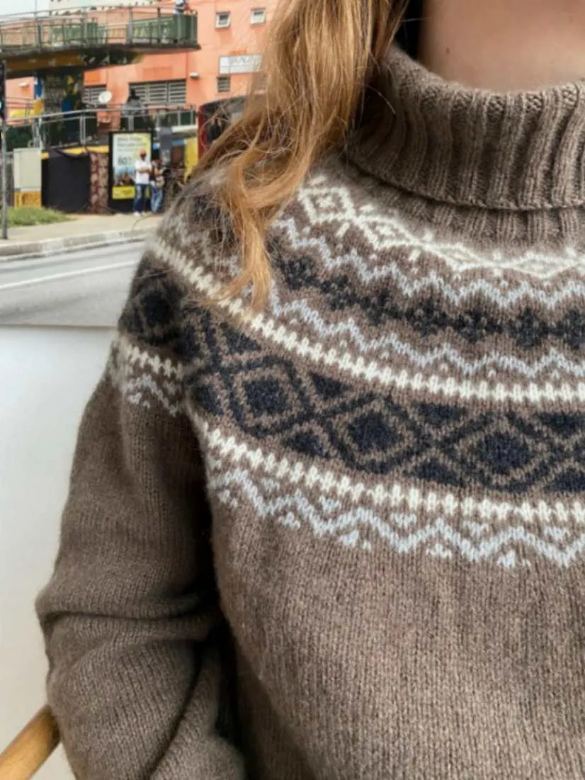 Sirid Faroese Sweater by Önling, knitting pattern