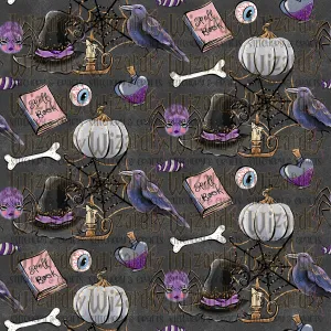 Spellbooks Fabric