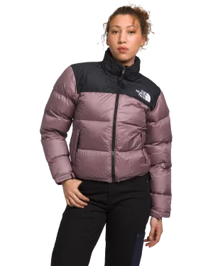 The North Face Women's 1996 Retro Nuptse Jacket - Fawn Grey / TNF Black