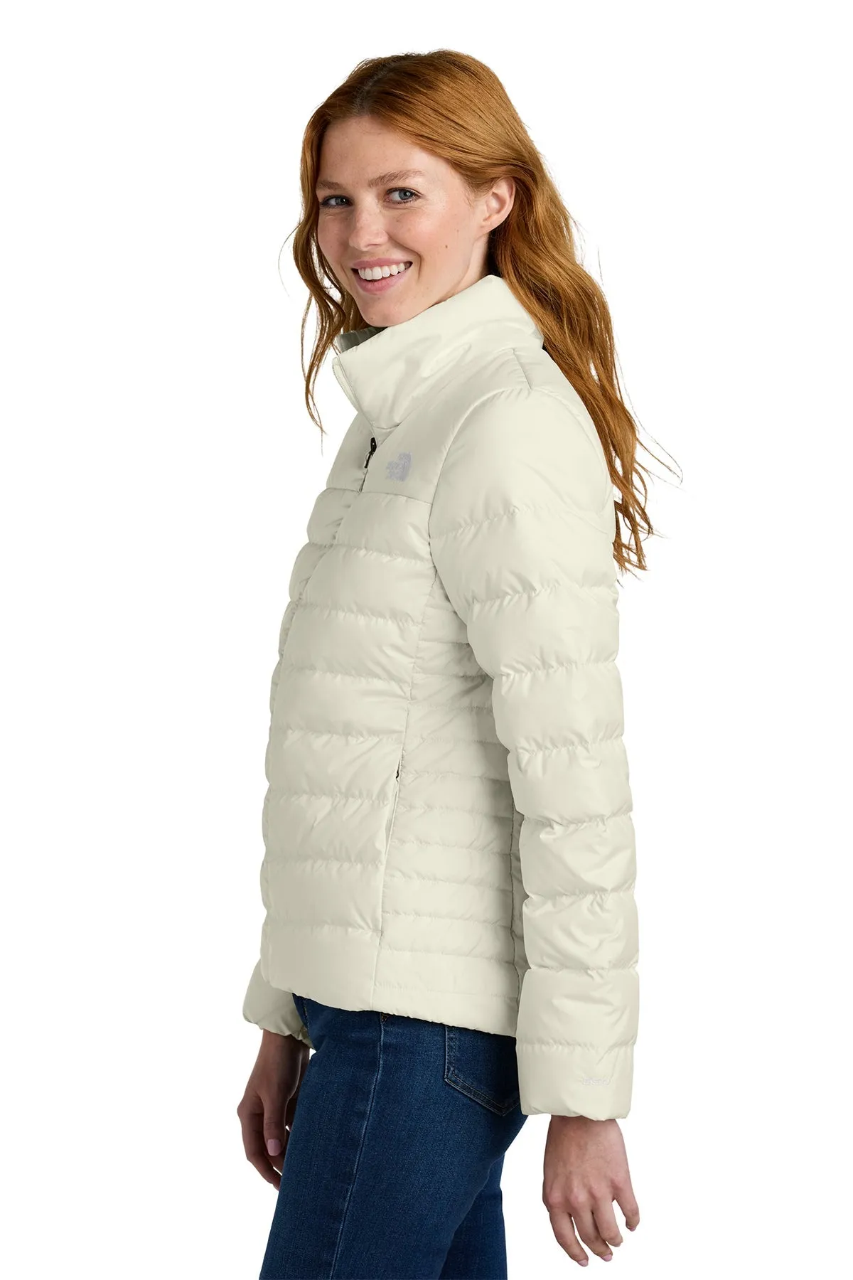 The North Face Womens Down Hybrid Custom Jackets, Vintage White