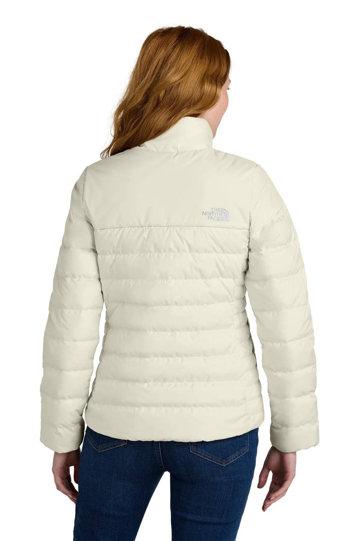The North Face Womens Down Hybrid Custom Jackets, Vintage White