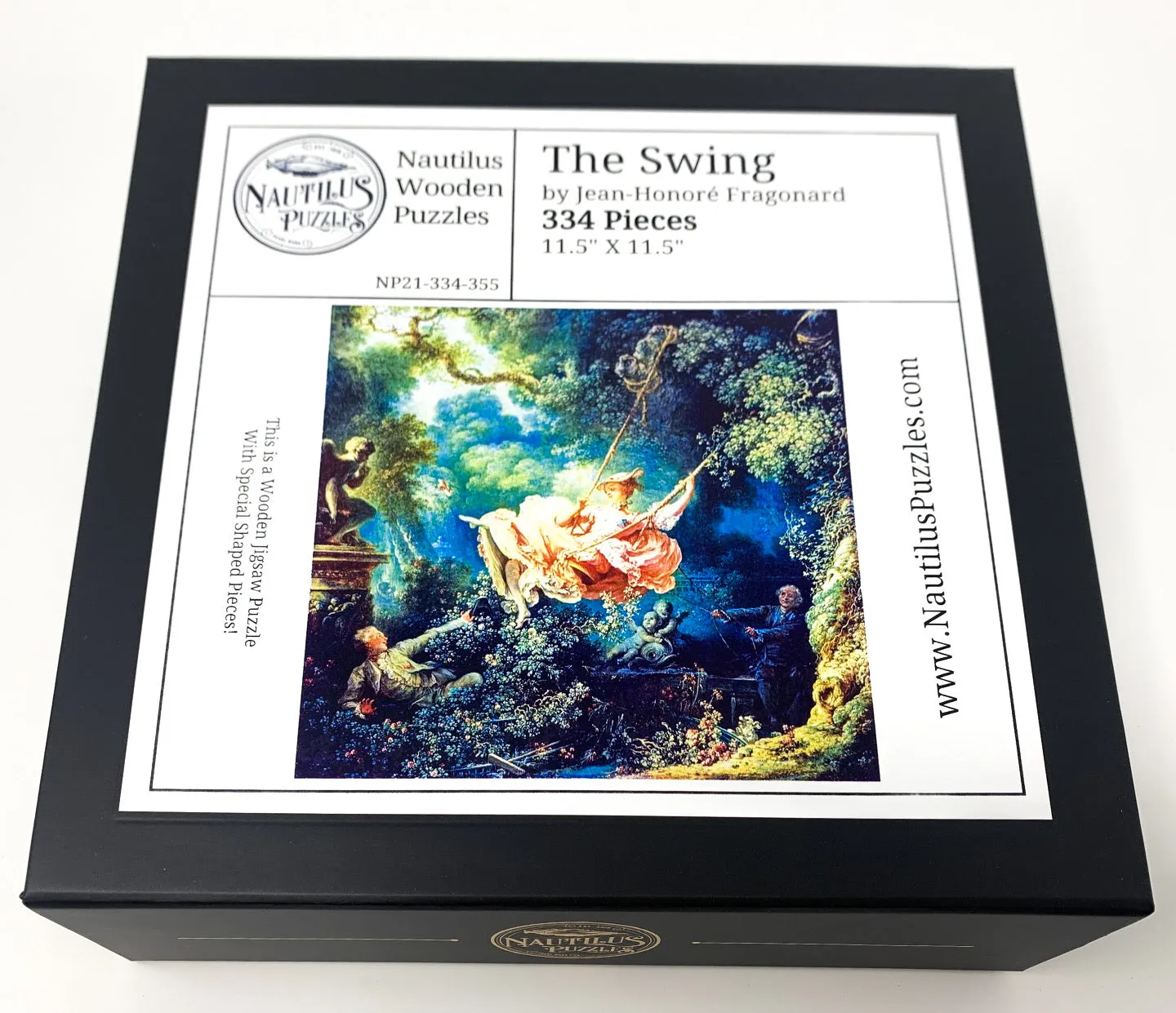 The Swing (334 Piece Wooden Jigsaw Puzzle)