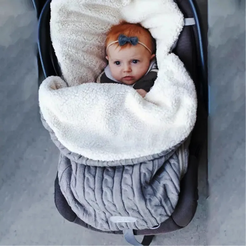 Thick Warm Baby Wraparound Sleep-bag