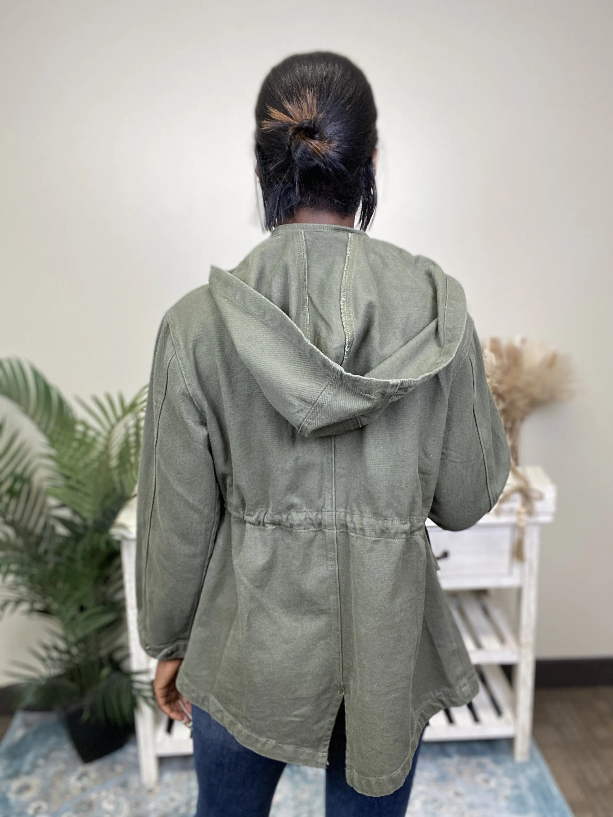 Walk On By Twill Jacket