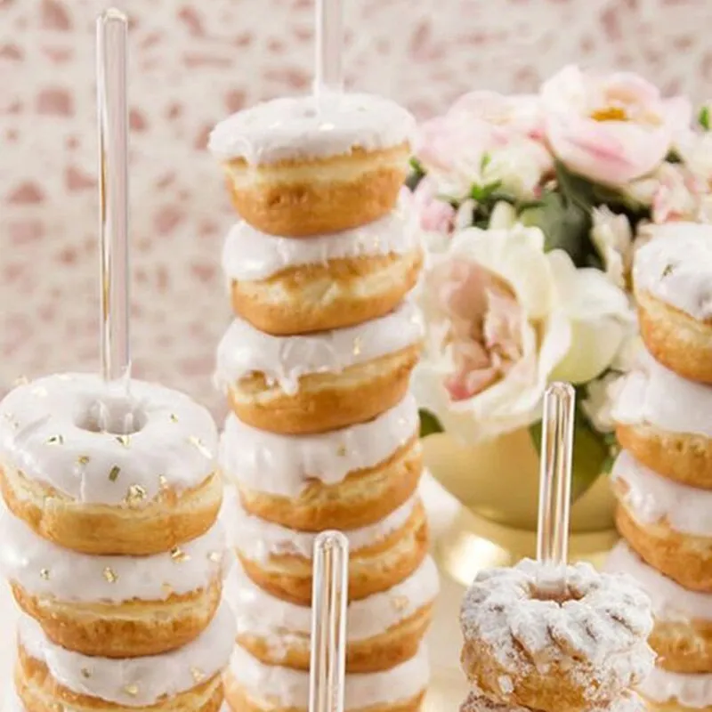 Wooden Wall Holds Donut Boards Stand Hanging Donuts Table Wedding Decoration Accessories Baby Shower Kids Birthday Party Decor