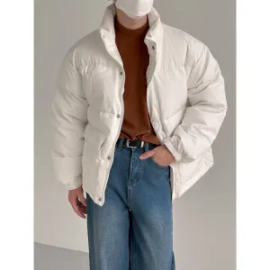 Zhou Flap Pockets Snap Down Jacket