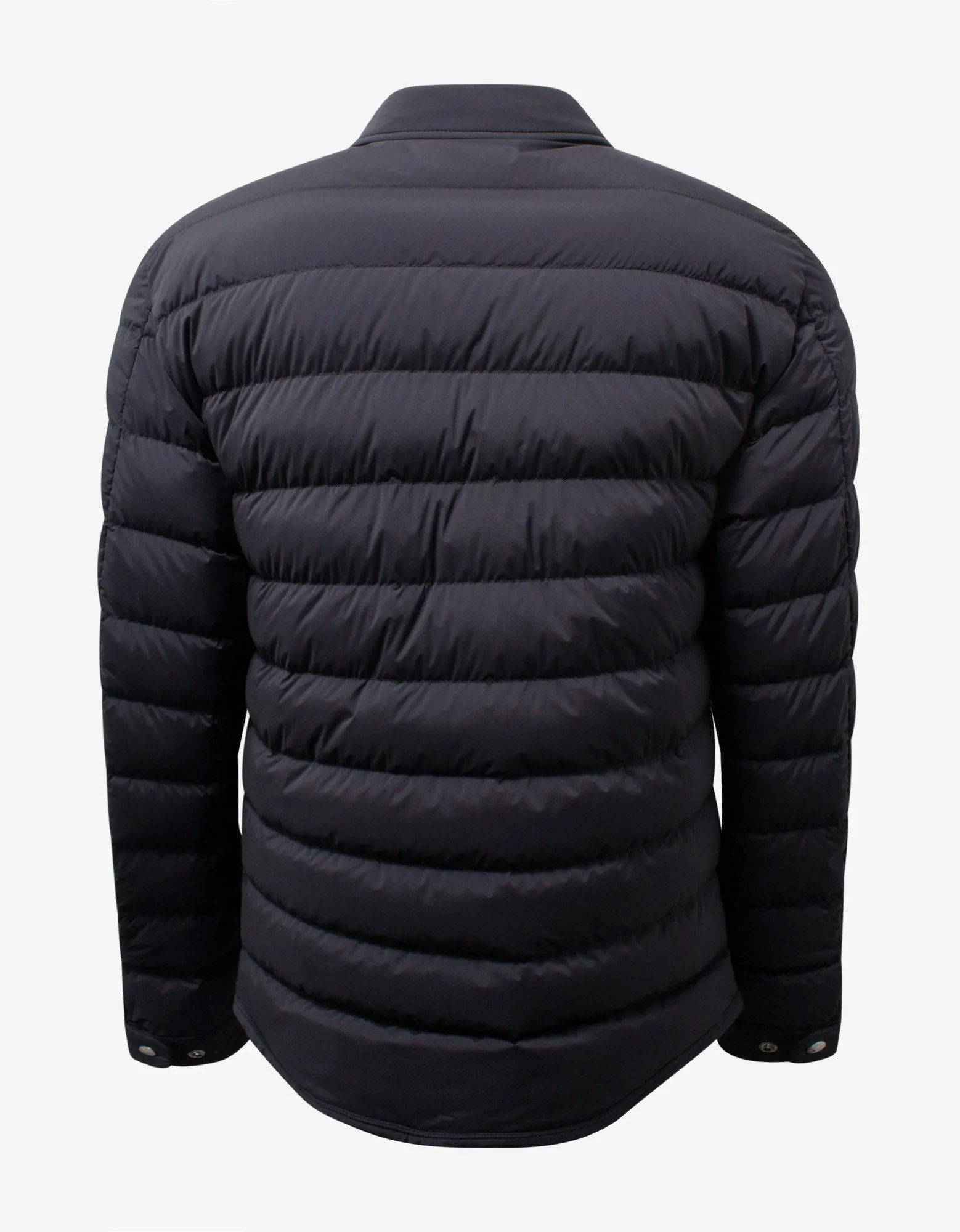 Zumstein Navy Blue Nylon Down Jacket