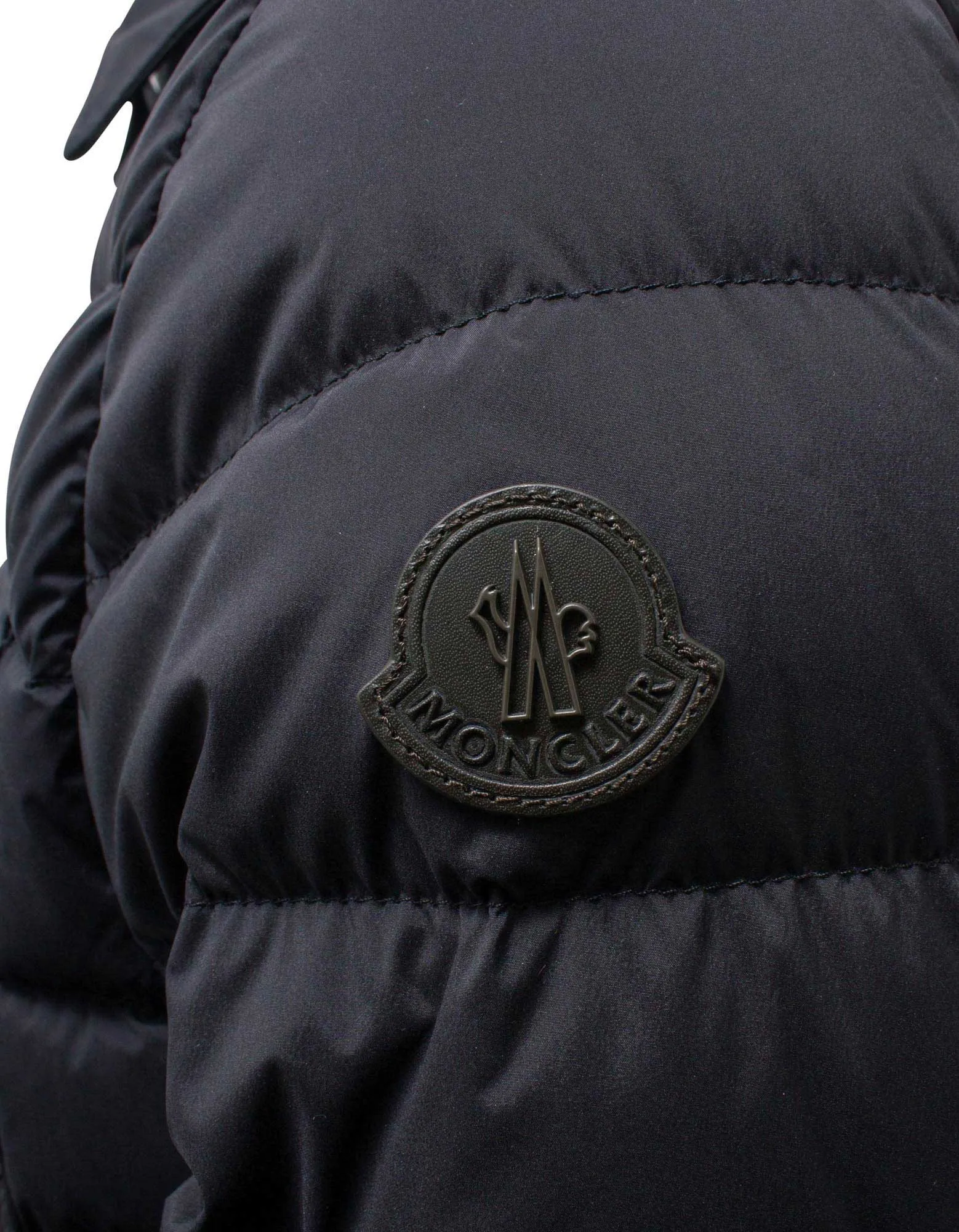 Zumstein Navy Blue Nylon Down Jacket